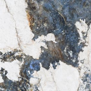 Azulejo de porcelana con efecto mármol de cristal azul pulido 60X120 - Ecrs197