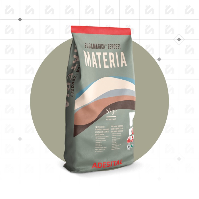 Adesital Fugamagica Zerosei Materia FANGO 5kg - Lechada para Juntas